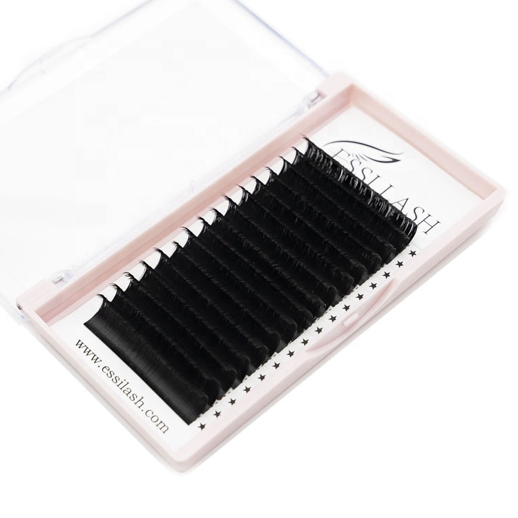 Deep Black Hand Made Soft Eyelash Extension Volume 6-25 mm Eyelash Extension 